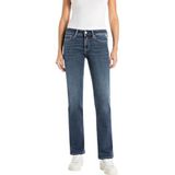 REPLAY Dames Jeans New Luz Bootcut Power Stretch, Dark Blue 007 (blauw), 25W/32L, 007, donkerblauw, 25W / 32L