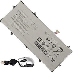 amsahr AAPBTN6QB-05 vervangende batterij met mini optische muis zwart