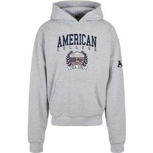 AMERICAN COLLEGE USA American College Sweatshirt met capuchon voor heren, Grijs, XXL