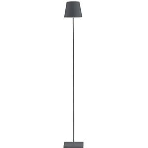 Zafferano Lampes à Porter Poldina L Pro Floor-Table lamp - Zafferano Dark Grey N3