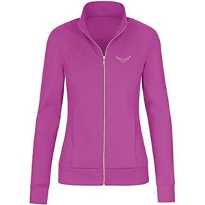 Trigema Dames 502111 sweatjack, fuchsia, S, fuchsia, S