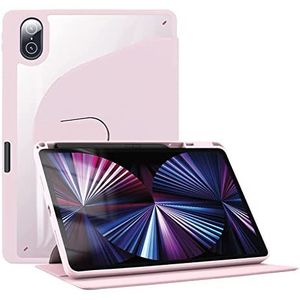 Beschermhoes voor iPad 6G/5e generatie 9,7 inch, schokbestendig, compatibel met iPad 9,7 inch, 360 graden draaibare handriem, schouderriem met schermbescherming
