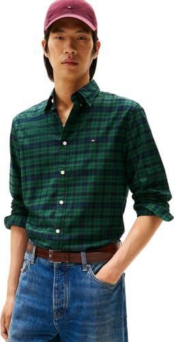 Regular fit vrijetijdsoverhemd van puur katoen, model 'MERCERIZED'