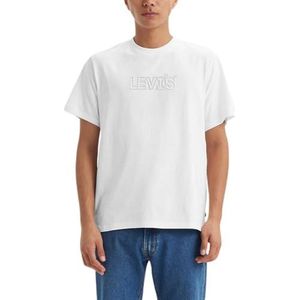 Levi's Ss Relaxed Fit Tee T-Shirt heren, Koord koplijn wit+, M