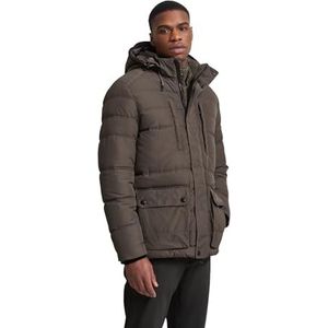 Tussenjassen - Olijf - Met Afneembare Capuchon - Opgestikte Zakken - Drukknopen en Ritssluiting