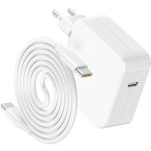 NENASEW 65W USB C-Lader Voeding Type C voor Macbook Pro/Air 2020 2019 2018 2017, Lenovo ThinkPad, HP, Dell, ASUS, Samsung, Huawei Matebook, Xiaomi Air, Acer, Google, Chromebook,USB C Notebook Voeding