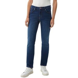 s.Oliver Jeans Betsy/Slim Fit/Mid Rise/Slim Leg, blauw, 46W x 34L
