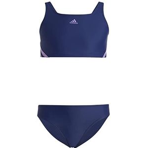 ADIDAS IB6002 3S Bikini voor meisjes, Victory Blue/Violet Fusion 5-6A