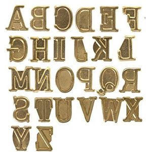 Walnut Hollow 26162 hoofdletters alfabet hotstamps, 1 stuk, 0,63 inch