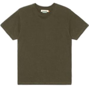 REVOLUTION Mens 1051 T-shirt, Army-Mel, S, Army-mel, S