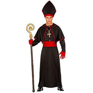 Widmann - Kostuum bisschop, priester, carnavalskostuums, carnaval, themafeest, zwart