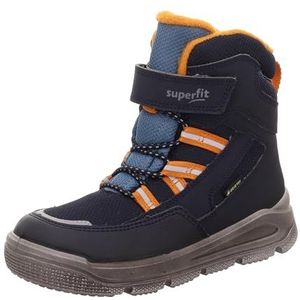 Superfit Jungen MARS warm gefütterte Gore-Tex Stiefel, BLAU/ORANGE 8000