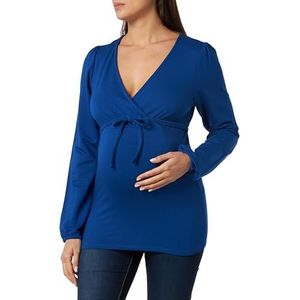 Noppies Dames Top Foshan Nursing T-shirt met lange mouwen, Sodaliet Blue - P073, 34