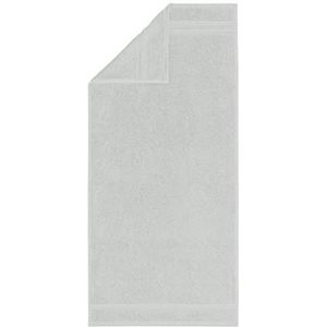 Egeria Manhattan Gold handdoek 50x100cm lichtgrijs 600g/m² 100% katoen
