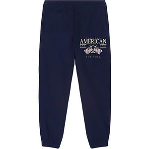 AMERICAN COLLEGE USA Joggingbroek voor heren, Marine., XL