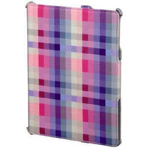 Portfolio""Canvas"" voor iPad 3rd/4e generatie, roze/geruit