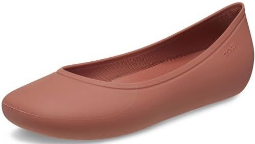 Crocs Brooklyn Flat Ballet voor dames, Kruid, 34/35 EU