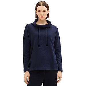 TOM TAILOR Sweatshirt voor dames, 10668 - Sky Captain Blue, M