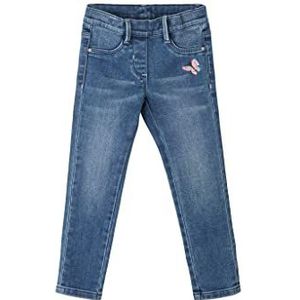s.Oliver Meisjes Treggings: Jeans met warme binnenkant, Blauw 56z6, 92 cm