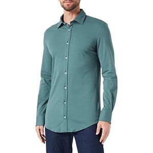 s.Oliver BLACK LABEL Men's 160.10.202.11.120.2116234 Shirt, Kaki/Oliv, M