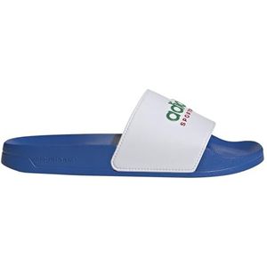 adidas uniseks-volwassene Adilette Shower Slides sandalen, BRIGROYAL/CloudWHITE/TEAMGREEN, 37 EU