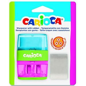 Carioca - Potloodslijper met rubber, kleur onopgegeven (43107)