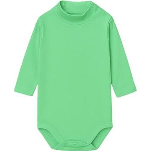 BABIDU Babybody, coltrui, lange mouwen, 100% katoen, zacht babybody, ademend, hypoallergeen, voor de gevoelige huid, uniseks kleding voor pasgeborenen en meisjes