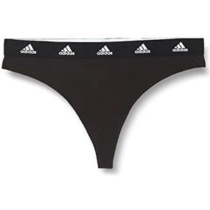 Adidas dames string ondergoed, zwart, XS