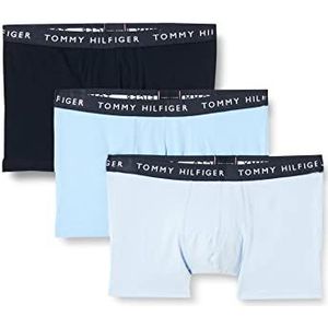 Tommy Hilfiger heren Onderbroeken 3p Kofferbak, meerkleurig (Vessel Blue/Breezy Blue/Desert Sky) , XXL