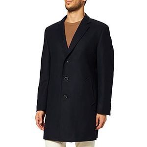 bugatti Wollen mantel voor heren, marineblauw, 56