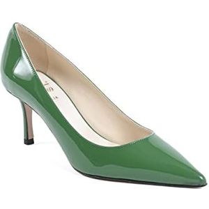 19V69 ITALIA Womens Pump Dark Green INES65 Dark Olive, Olijfgroen, 38 EU