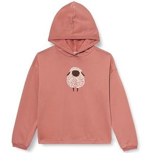 Müsli by Green Cotton Flora Hoodie Sweatshirt met capuchon voor meisjes, Daydream, 134