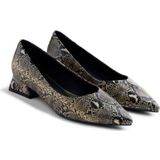 Gioseppo - Mesick - Hakken - Slangenprint Effect - 3 cm Hakhoogte