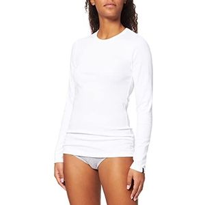 Trigema - Dames Shirt - Wit - Lange Mouwen