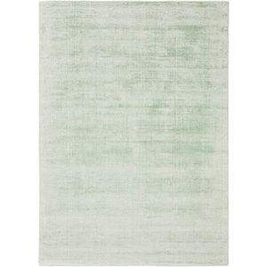 benuta Viscose tapijt Nova laagpolig hoogwaardig 100% viscose mint 160x230 cm