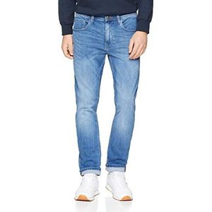 Blend 20707721 Herenjeans, denimbroek, multiflex met stretch 5-pocket, Jet Fit, Flim Fit, Denim Middle Blue (76201), 30W / 30L