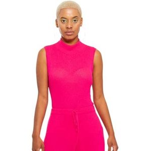 CHAOUICHE Damesblouse roze, XS, Roze., XS