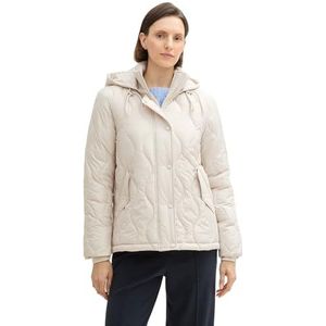 TOM TAILOR Dames 1041487 jas, 12365-Dusty Beige, XL, 12365 - Dusty Beige, XL