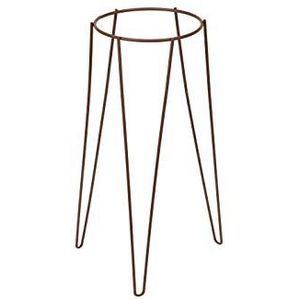 Sauvic diameter 24 cm en voeten 80 cm. Bloempot, oxide
