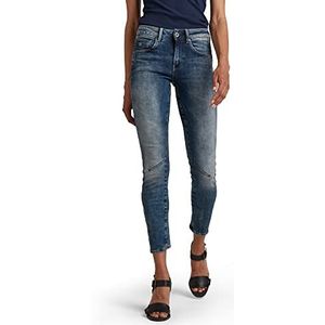 G-Star Raw damesjeans Arc 3d Mid Waist Skinny, blauw (gemiddeld oud 8968-071), 26W/30L