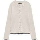 Vmsiri - Gebreide Pullover - Polo - Lange Mouwen - Regular Fit