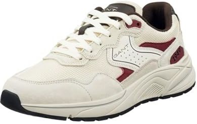 Gant - Sneakers - Wit - Nubuck Leer en Textiel