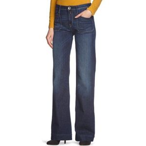 Replay dames jeans Nancy Palazzo Fit WX650.000.411125 Flare (broek) normale tailleband