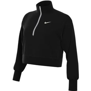 Nike W NSW Phnx FLC Qz Crop Langshirt Dames