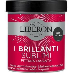 Libéron - I Brillanti Sublimi - Lakkleur - Absoluut Zwart - 0,5 L