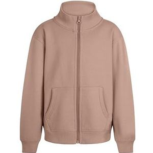 Mukua SZ270K Cooper Kids Sweatshirt voor kinderen, met ritssluiting, lichtroze, maat 3/4, Licht roze, 3-4 años