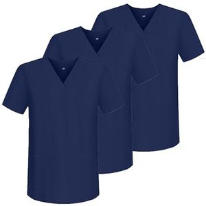 MISEMIYA Set van 3 stuks - sanitaire kaack UNISEX gezondheidsuniformen 3-6801