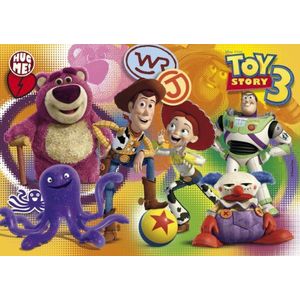 Clementoni - Puzzel met twee gezichten, Toy Story 3, 104 stukjes (27768)