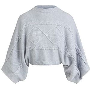 ApartFashion APART gebreid ensemble voor dames als trui en rock-sunsuit, lichtblauw, normaal, lichtblauw, XS