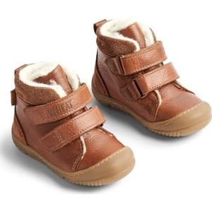 Wheat Snug Tex Winterschoen voor kinderen, uniseks, waterdicht, ademend gevoerd en warm leer, sneeuwschoen, 9002 cognac, 23 EU